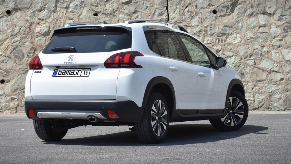 طراحی جذاب پژو 2008 در نمای عقب